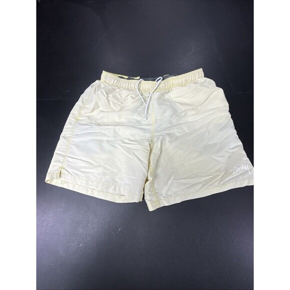 Stussy Other - Stussy Swim Yellow Nylon Shorts Swimming Trunks Men’s Size Med Beach Surf Skate